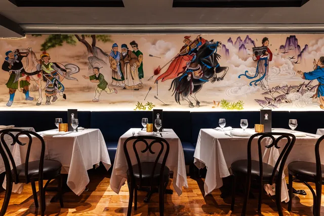 The bar lounge at Sei Less