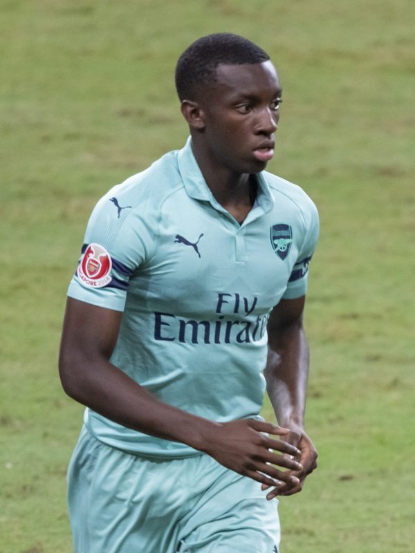 Eddie Nketiah at Sei Less, Midtown Manhattan