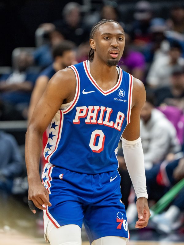 Tyrese Maxey at Sei Less, Midtown Manhattan