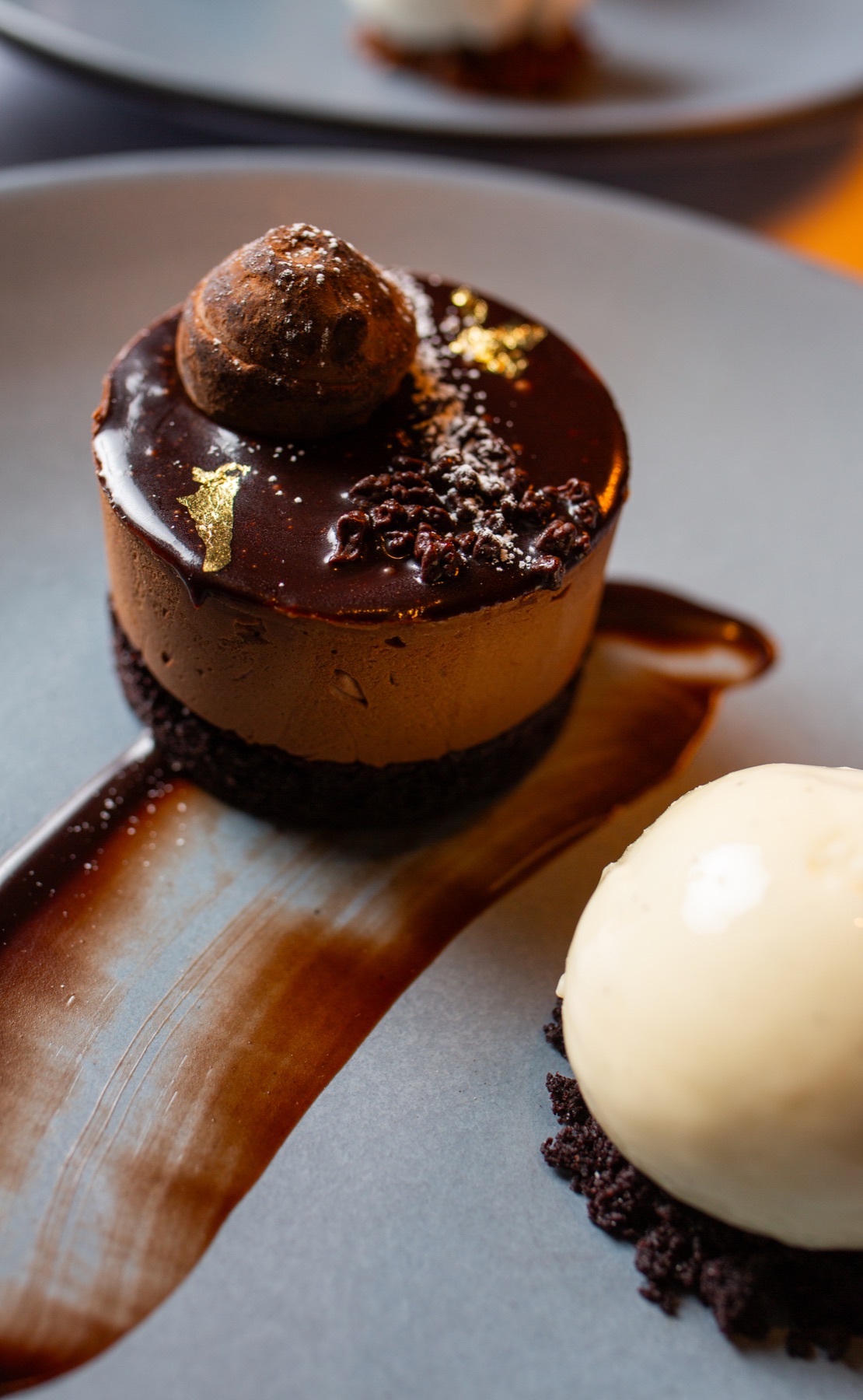 Chocolate Mousse at Sei Less