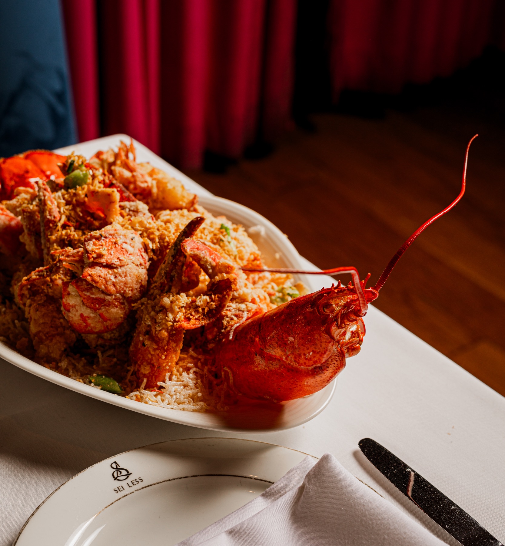Salt and Pepper Lobster at Sei Less