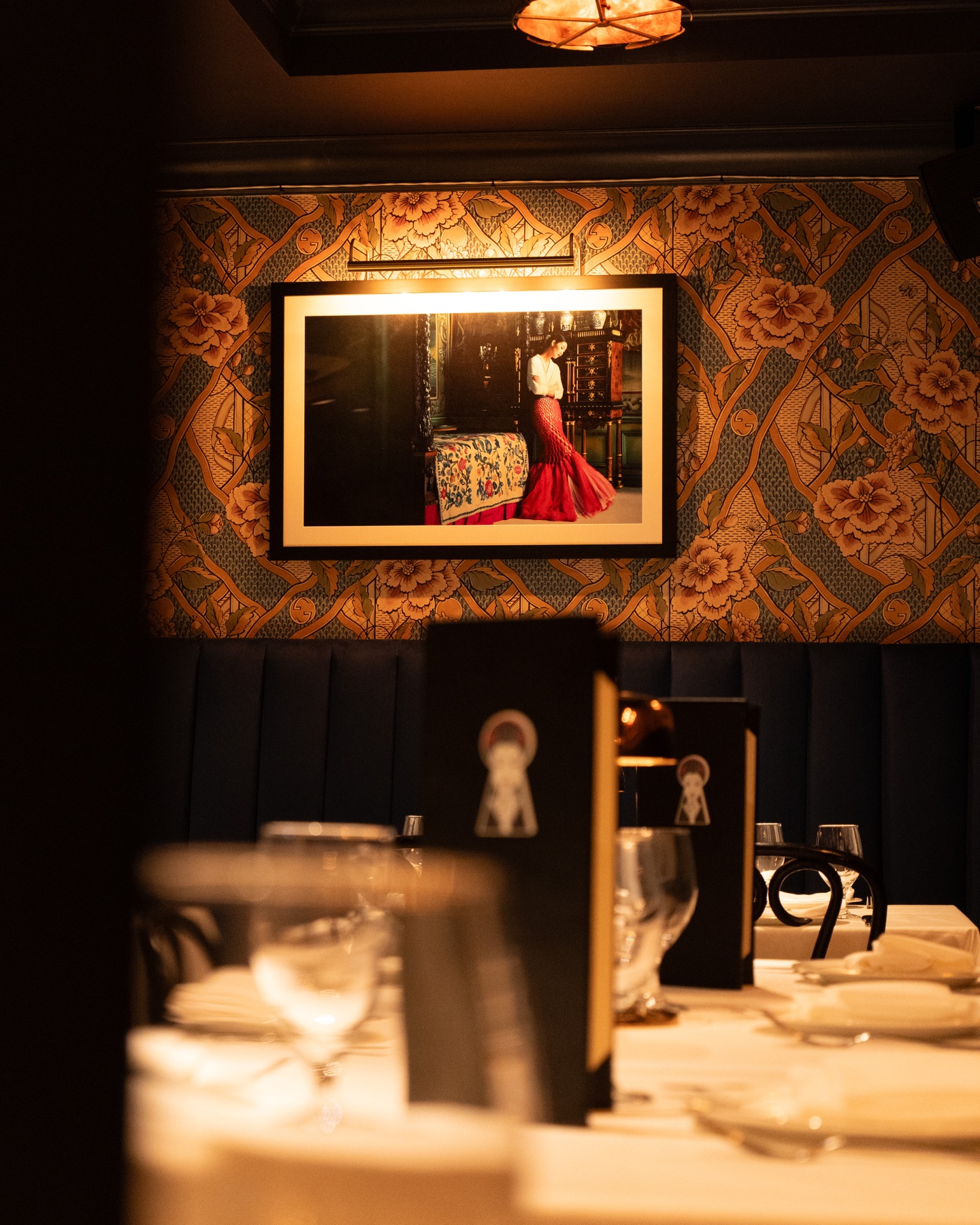 The main dining room at Sei Less